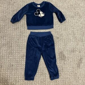 Disney Navy Mickey Toddler Outfit